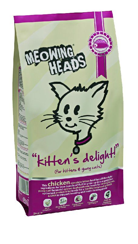 Сухой корм для котят Barking Heads Kitten’s Delight Chicken